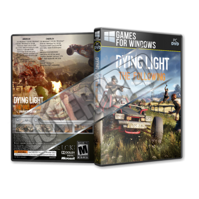 Dying Llight The Following Enhanced Edition V2 Pc Game Cover Tasarımı